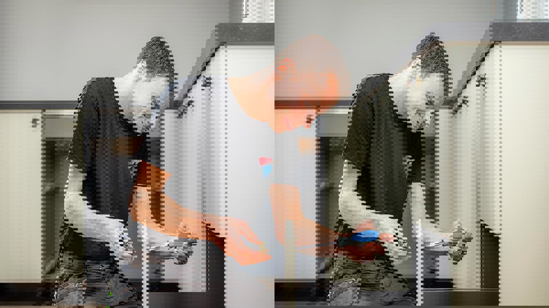 Montage van keuken door eigen monteurs